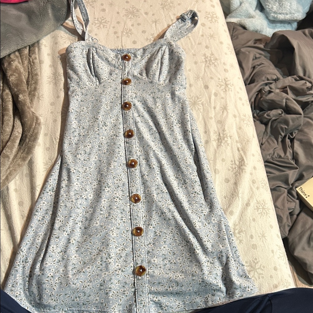 Floral Button-Down Dress